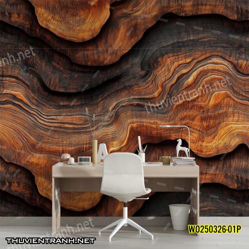 Tranh dán tường Vân Gỗ- WO250326-01P - Kết quả tìm kiếm tranh tường